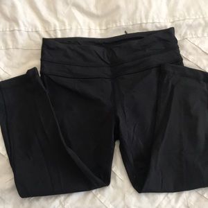 Lululemon running tights cropped size 6
